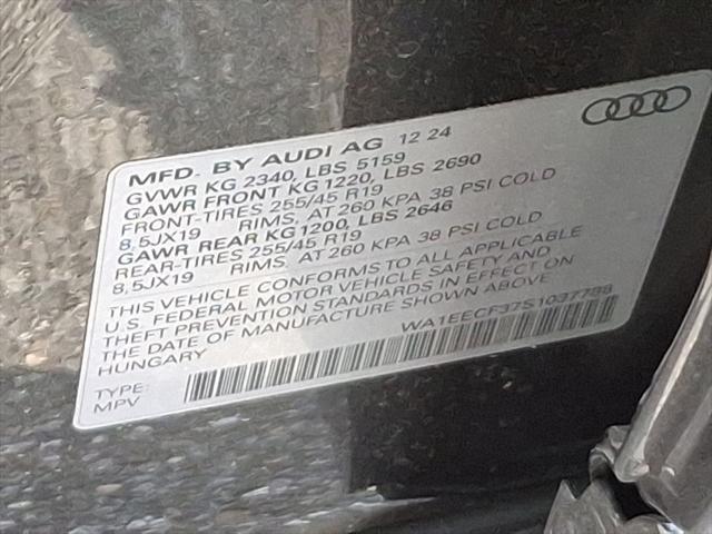 new 2025 Audi Q3 car, priced at $47,750