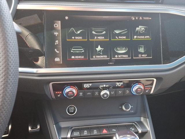 new 2025 Audi Q3 car, priced at $47,750