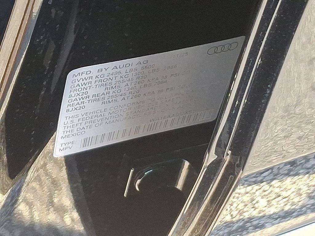 new 2025 Audi Q5 car, priced at $63,530