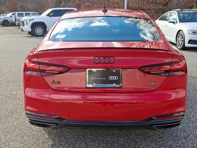 used 2024 Audi A5 Sportback car, priced at $45,497