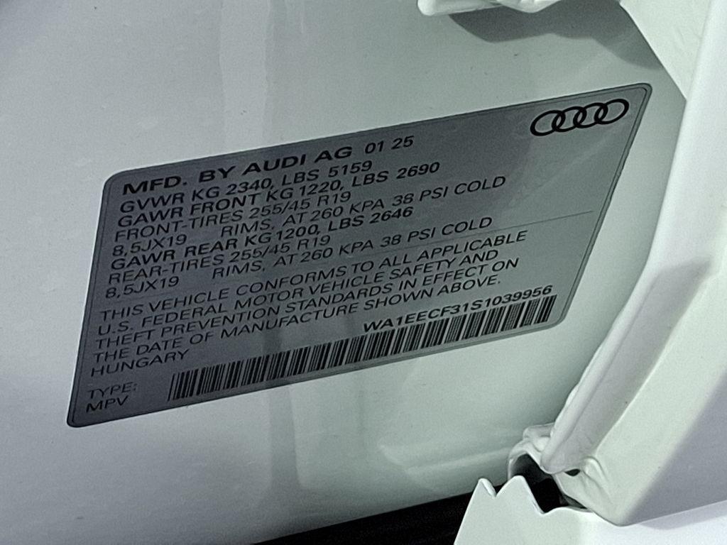 new 2025 Audi Q3 car, priced at $47,240
