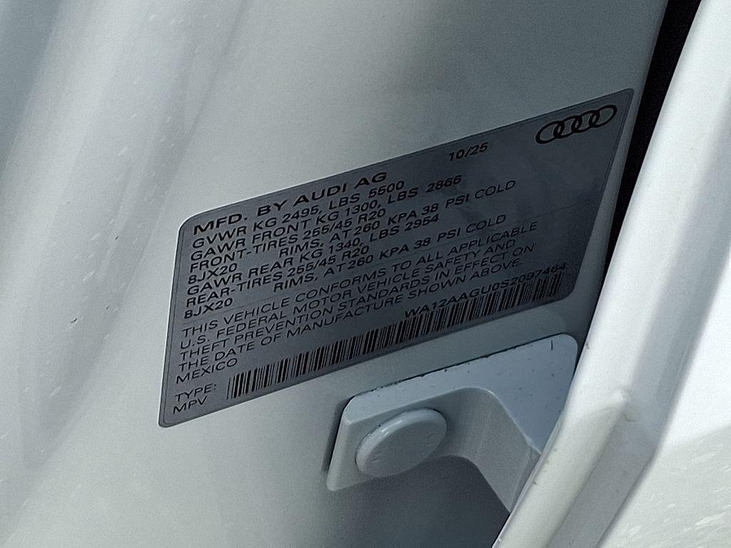 new 2025 Audi Q5 car, priced at $62,080