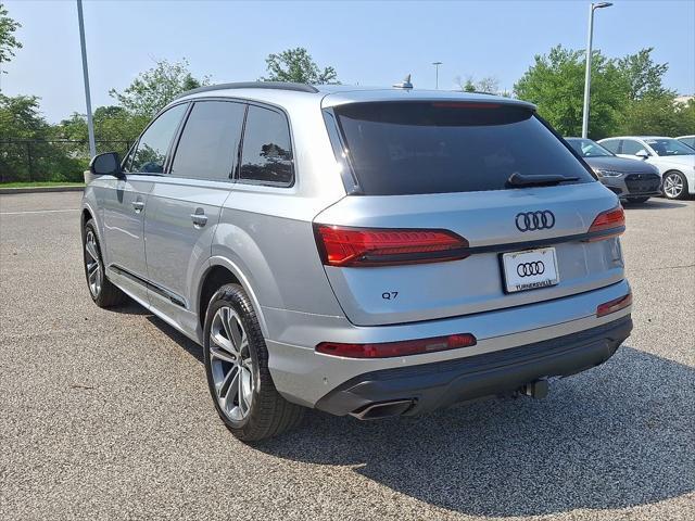 new 2025 Audi Q7 car, priced at $71,435