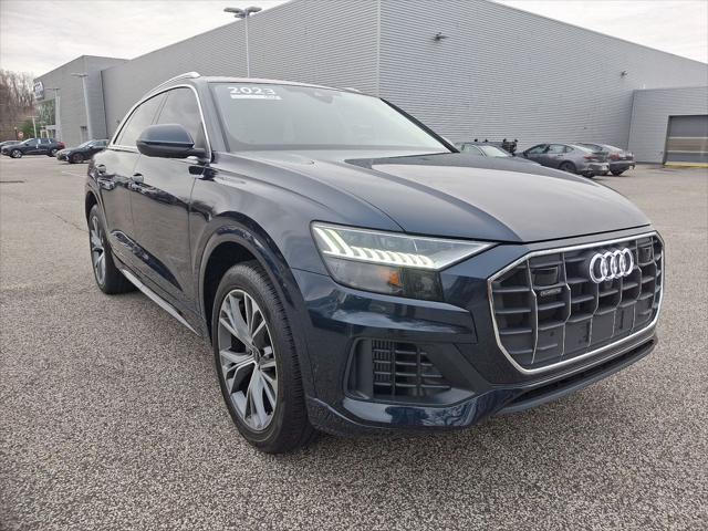 used 2023 Audi Q8 car, priced at $61,413