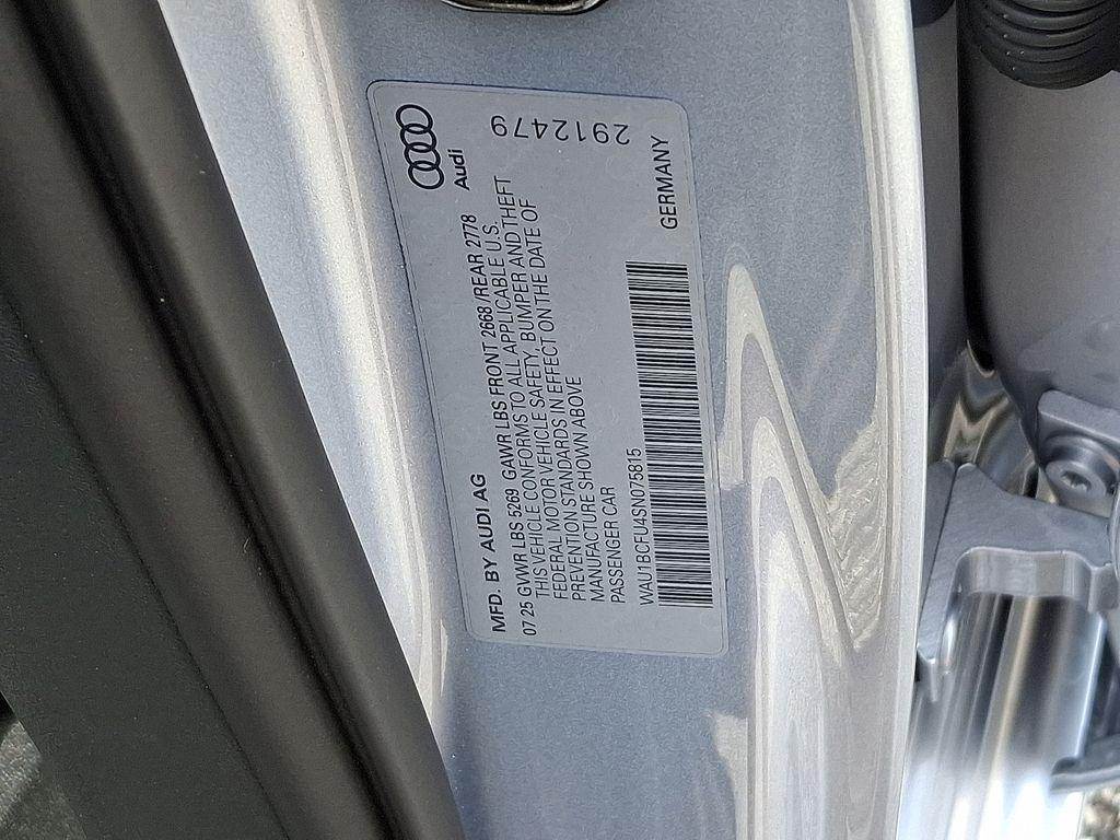 new 2025 Audi A5 car, priced at $54,830