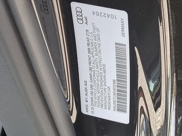 new 2025 Audi A5 car, priced at $57,575