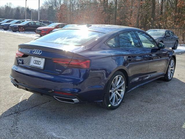 new 2025 Audi A5 Sportback car, priced at $52,575