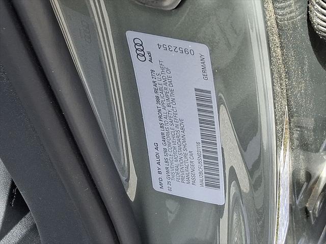 new 2025 Audi A5 car, priced at $57,575