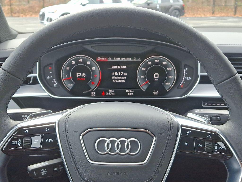 new 2025 Audi A8 car, priced at $103,525