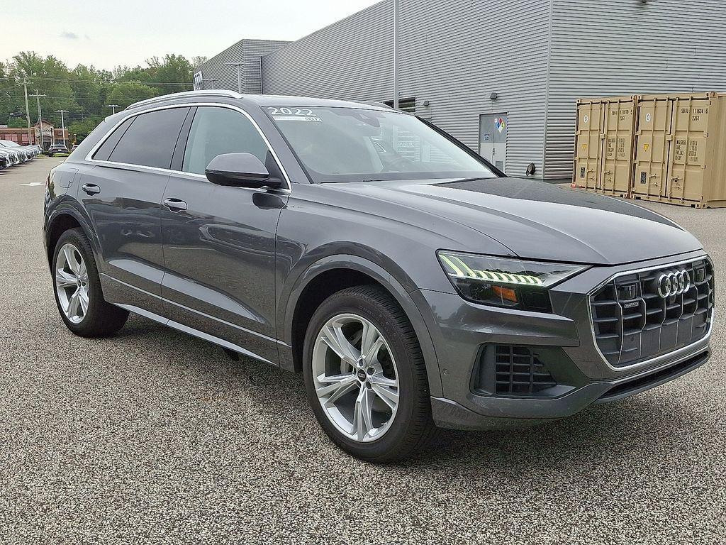 used 2022 Audi Q8 car, priced at $58,899
