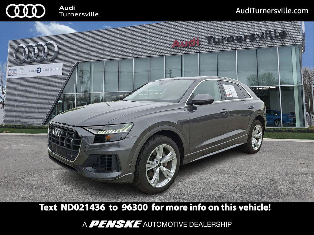 used 2022 Audi Q8 car, priced at $61,900