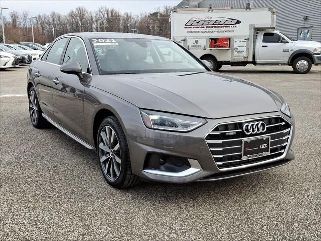 used 2021 Audi A4 car, priced at $29,900