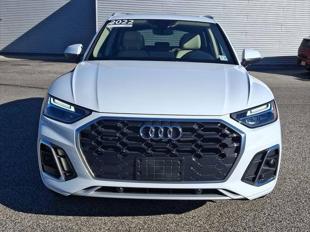 used 2022 Audi Q5 car, priced at $35,699