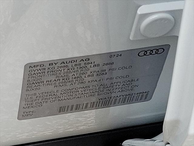 new 2024 Audi Q5 car, priced at $70,885