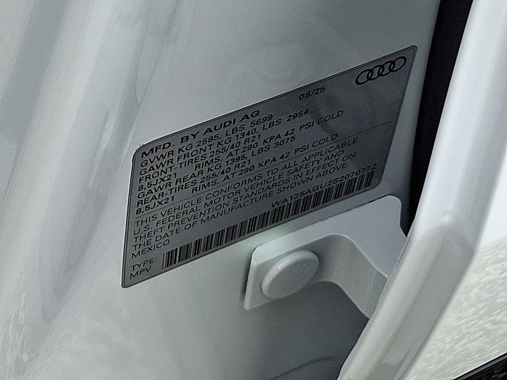 new 2025 Audi SQ5 car, priced at $75,045