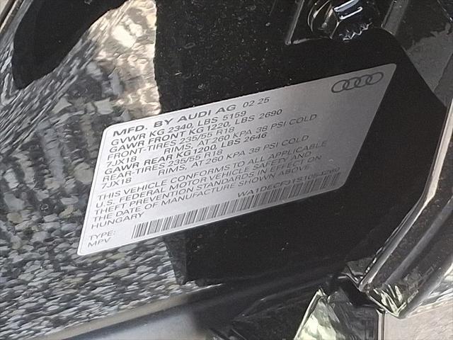 new 2025 Audi Q3 car, priced at $44,190