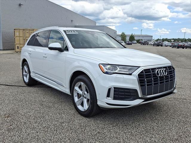 used 2021 Audi Q7 car, priced at $29,995