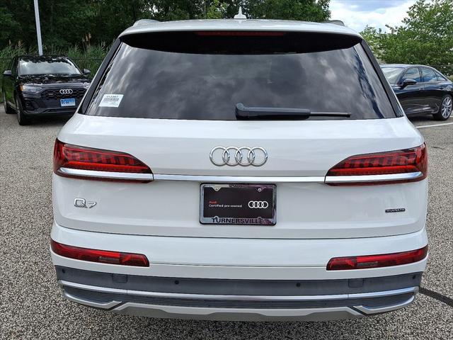 used 2021 Audi Q7 car, priced at $29,995