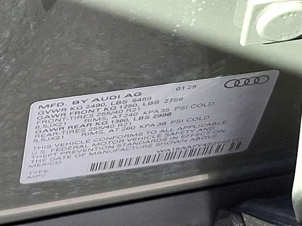 used 2025 Audi Q5 car, priced at $63,980