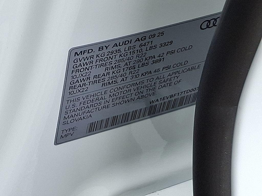 new 2026 Audi Q8 car, priced at $85,855