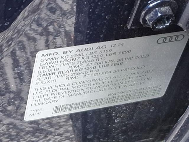 new 2025 Audi Q3 car, priced at $46,110