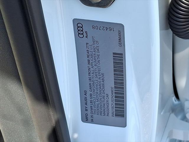 new 2025 Audi A5 car, priced at $53,430