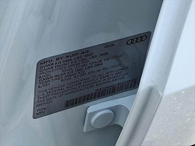 new 2025 Audi Q5 car, priced at $61,390