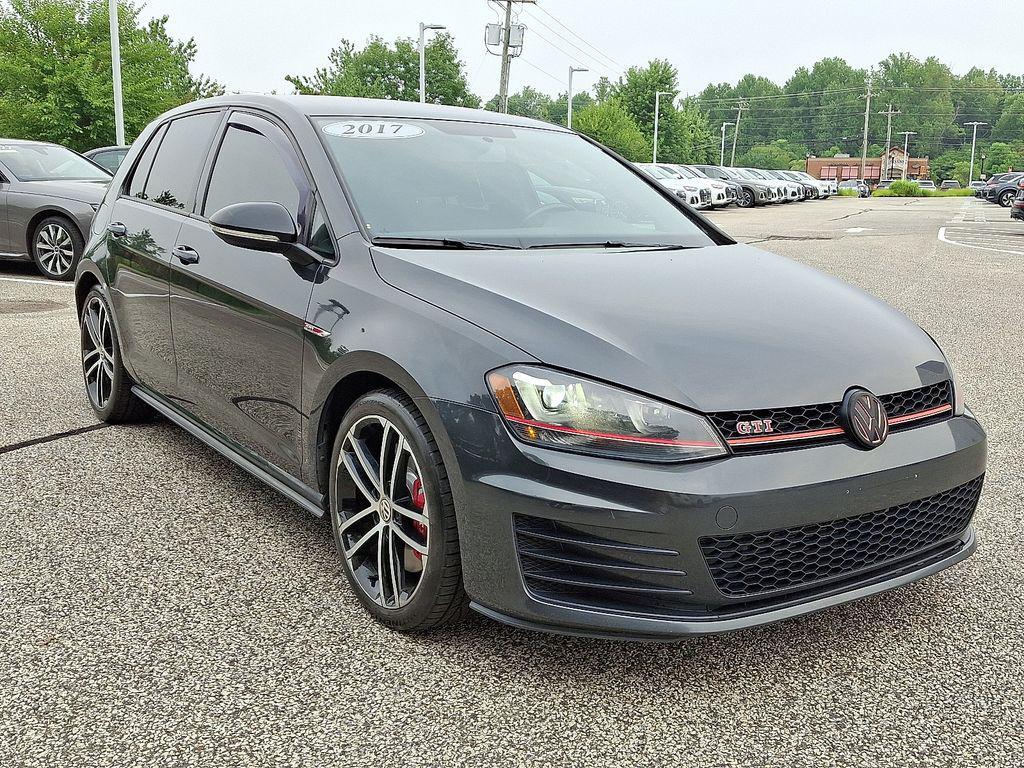 used 2017 Volkswagen Golf GTI car, priced at $11,383