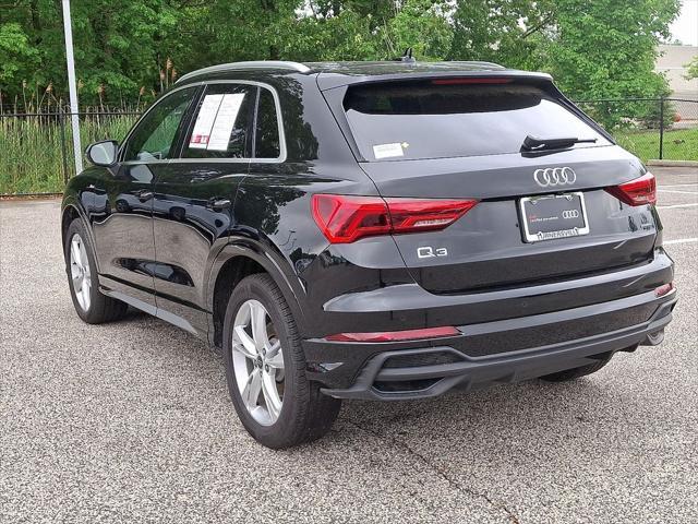 used 2024 Audi Q3 car, priced at $41,290