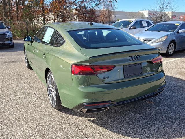 new 2025 Audi A5 Sportback car, priced at $59,355