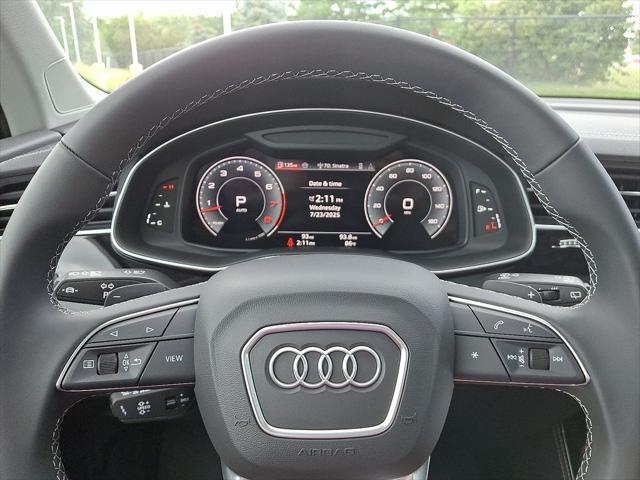 new 2025 Audi Q7 car, priced at $76,090