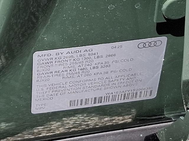 new 2025 Audi Q5 car, priced at $68,565