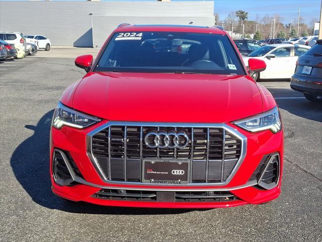 used 2024 Audi Q3 car, priced at $34,442