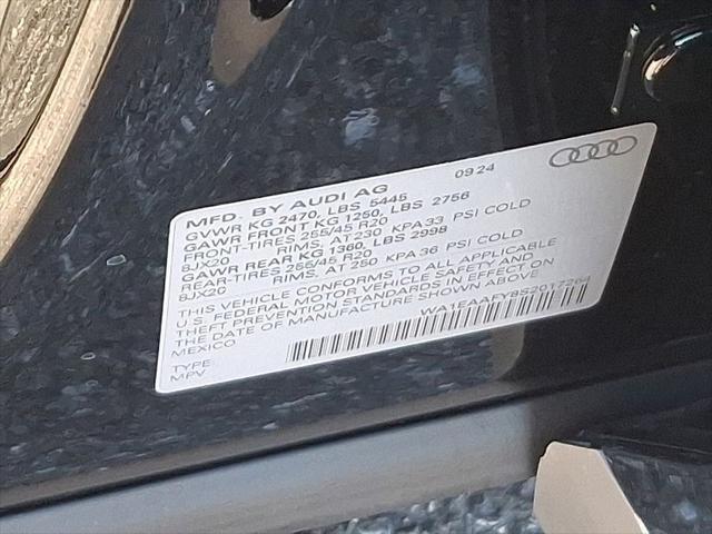 used 2025 Audi Q5 car, priced at $49,990
