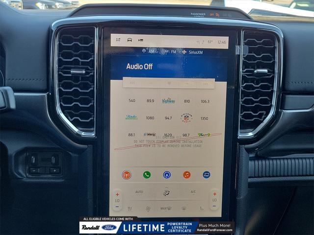 new 2025 Ford Ranger car, priced at $49,922