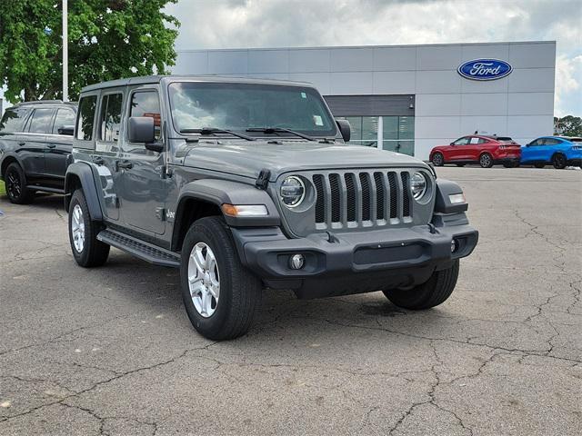 used 2021 Jeep Wrangler Unlimited car, priced at $35,252