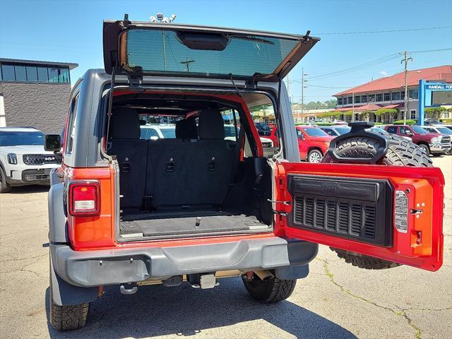 used 2021 Jeep Wrangler Unlimited car, priced at $28,487