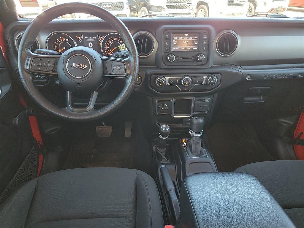 used 2021 Jeep Wrangler Unlimited car, priced at $24,789