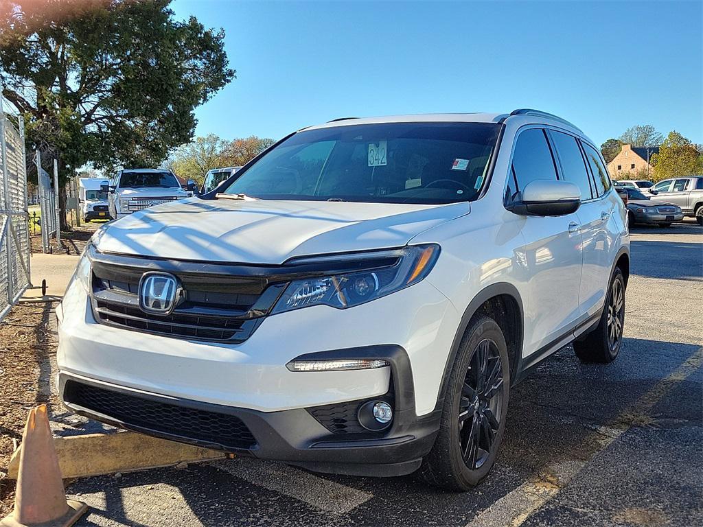 used 2021 Honda Pilot car, priced at $27,992