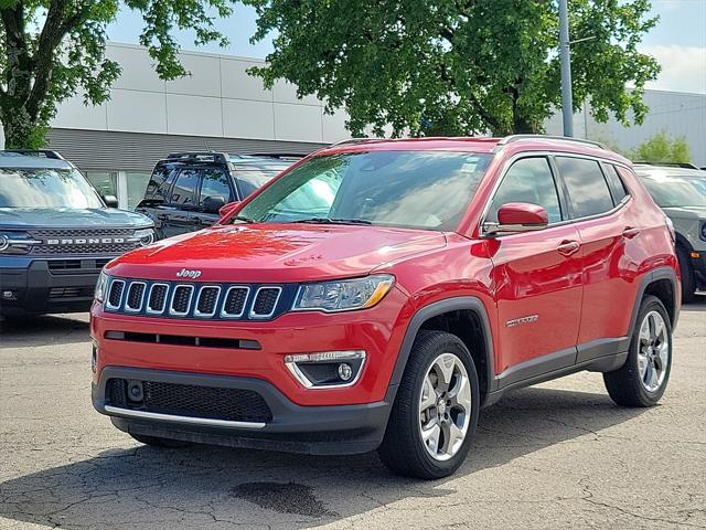 used 2021 Jeep Compass car, priced at $19,238