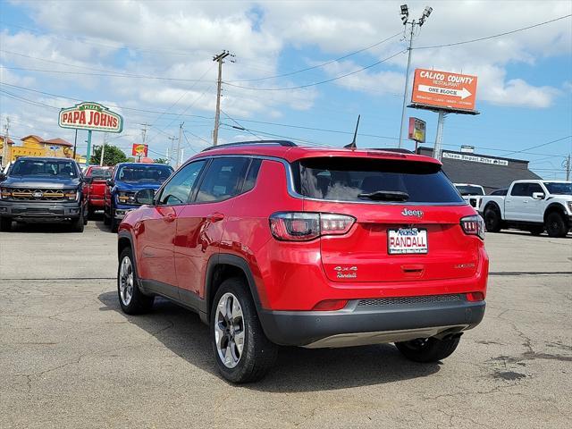 used 2021 Jeep Compass car, priced at $19,238
