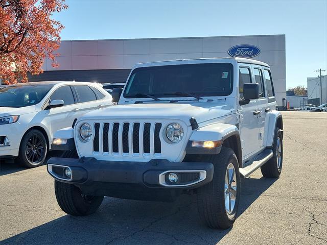 used 2020 Jeep Wrangler Unlimited car, priced at $33,136