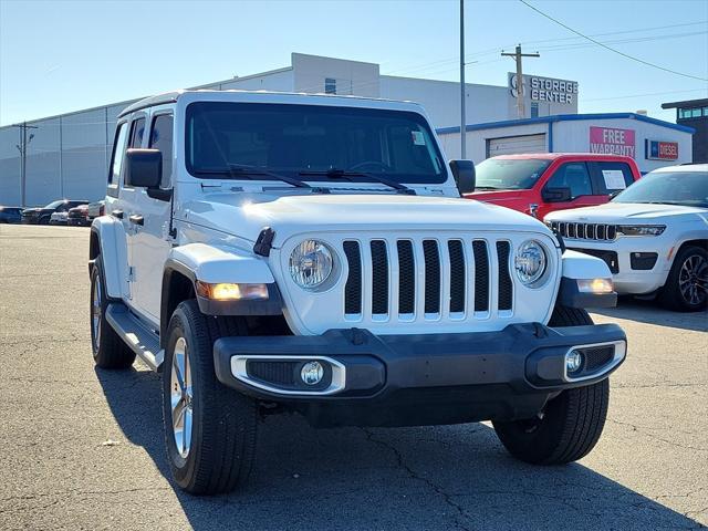 used 2020 Jeep Wrangler Unlimited car, priced at $33,136