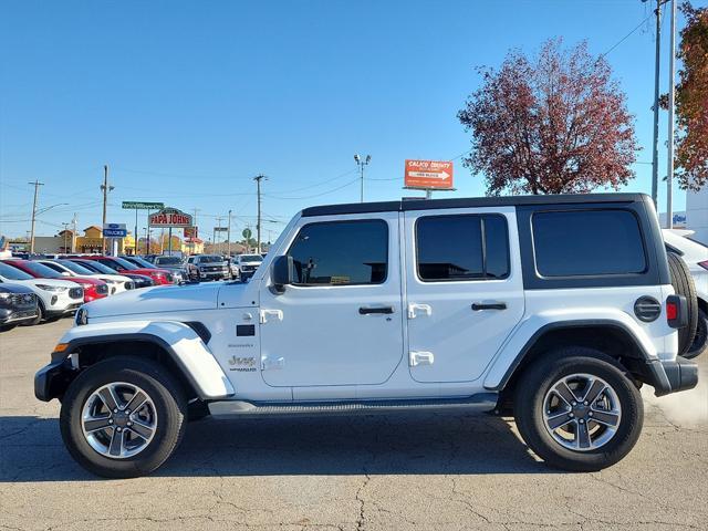 used 2020 Jeep Wrangler Unlimited car, priced at $33,136