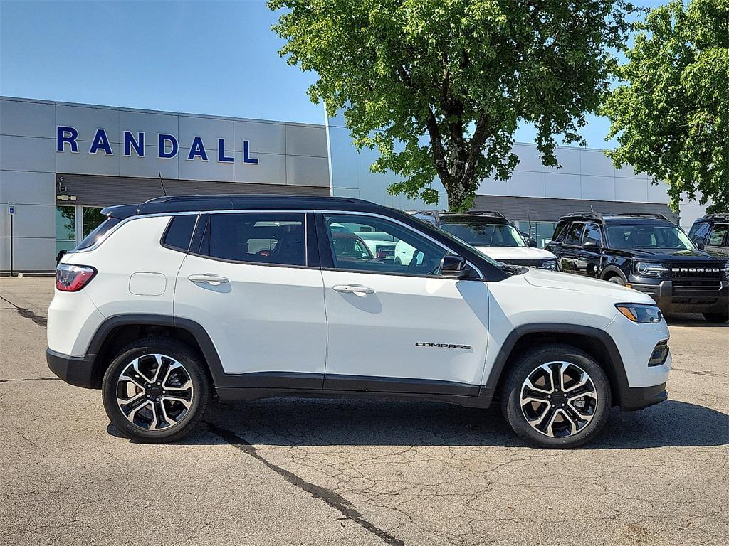 used 2023 Jeep Compass car, priced at $23,917