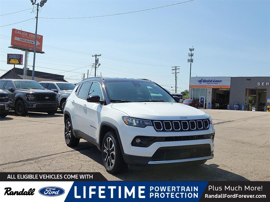used 2023 Jeep Compass car, priced at $23,917