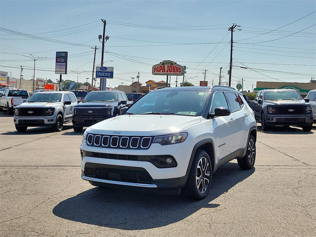 used 2023 Jeep Compass car, priced at $23,917