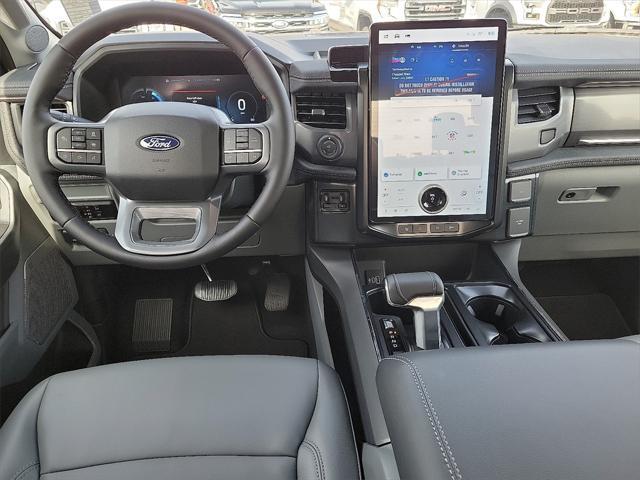 new 2025 Ford F-150 Lightning car, priced at $74,015