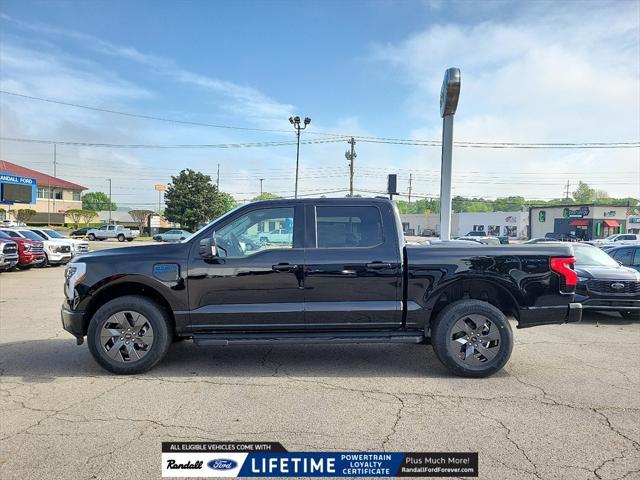 new 2025 Ford F-150 Lightning car, priced at $57,155