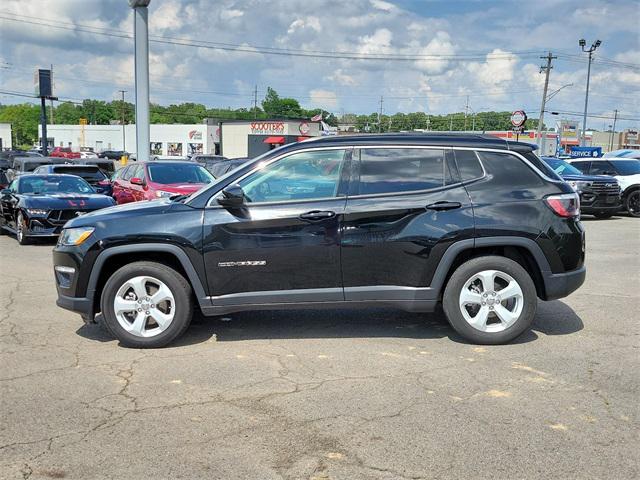 used 2021 Jeep Compass car, priced at $21,375